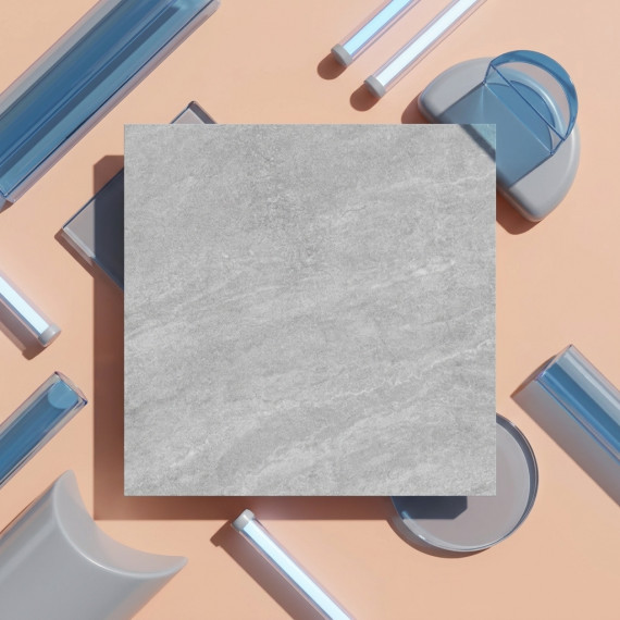 Горизонт серый КГ 01 60х60 см керамогранит матовый Gracia ceramica Horizon grey PG 01 - 4шт 1.44м2