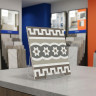Конти декор КГ 02 20х20 см керамогранит с рисунком Gracia ceramica Conti multi decor PG 02 - 22шт 0.88м2