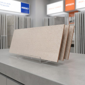 Киото бежевый вставка 30х90 см декор керамический Gracia ceramica Kyoto sugar beige decor - 1шт 0.27м2