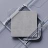 Покер серый КГ 45х45 см керамогранит матовый Gracia ceramica Poker grey PG - 8шт 1.62м2