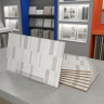 Индастри рельефная вставка 30х50 см декор керамический Gracia ceramica Industry white decor - 1шт 0.15м2